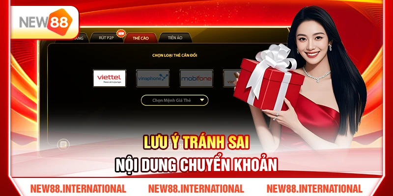Lưu Ý Tránh Sai Nội Dung Chuyển Khoản